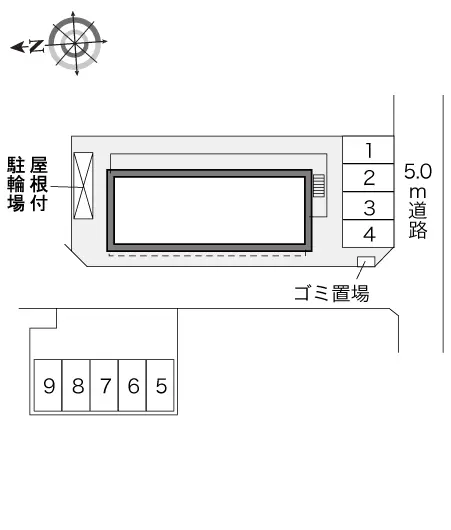 ★手数料０円★奈良市法蓮町 月極駐車場